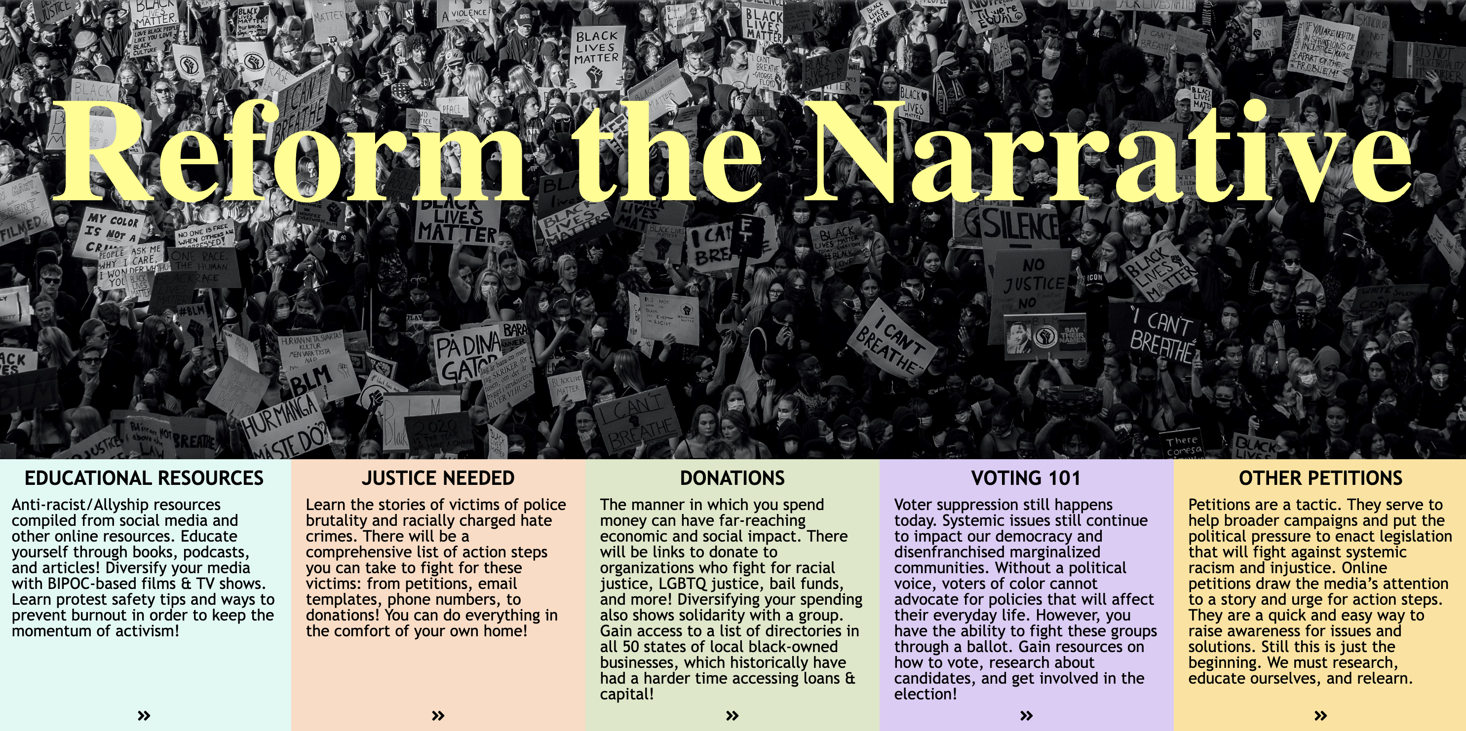 Reform the Narrative